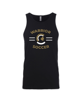 Army & Navy Academy Soccer Curve - Tank Top