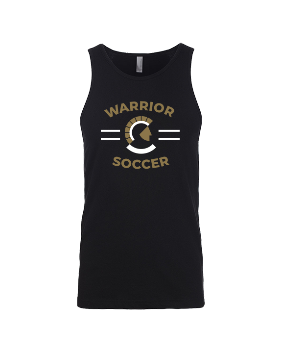 Army & Navy Academy Soccer Curve - Tank Top