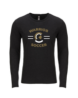 Army & Navy Academy Soccer Curve - Tri-Blend Long Sleeve