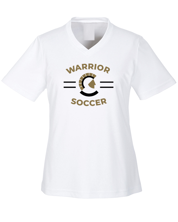 Army & Navy Academy Soccer Curve - Womens Performance Shirt