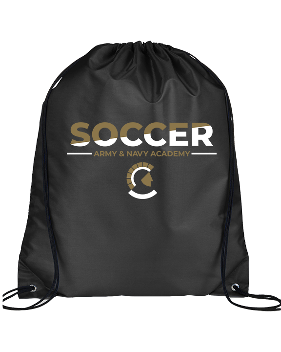 Army & Navy Academy Soccer Cut - Drawstring Bag