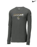 Army & Navy Academy Soccer Cut - Mens Nike Longsleeve