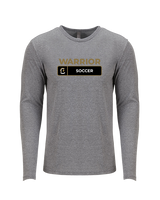 Army & Navy Academy Soccer Pennant - Tri-Blend Long Sleeve