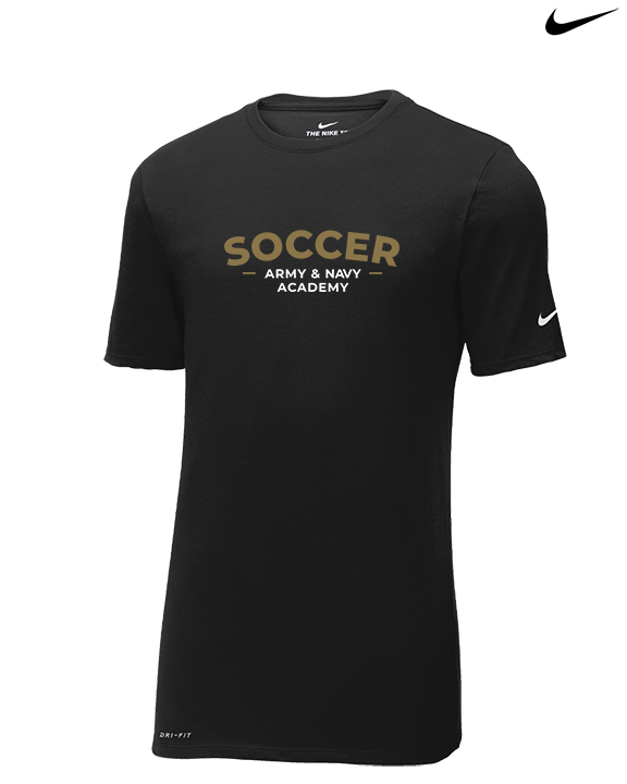 Army & Navy Academy Soccer Short - Mens Nike Cotton Poly Tee