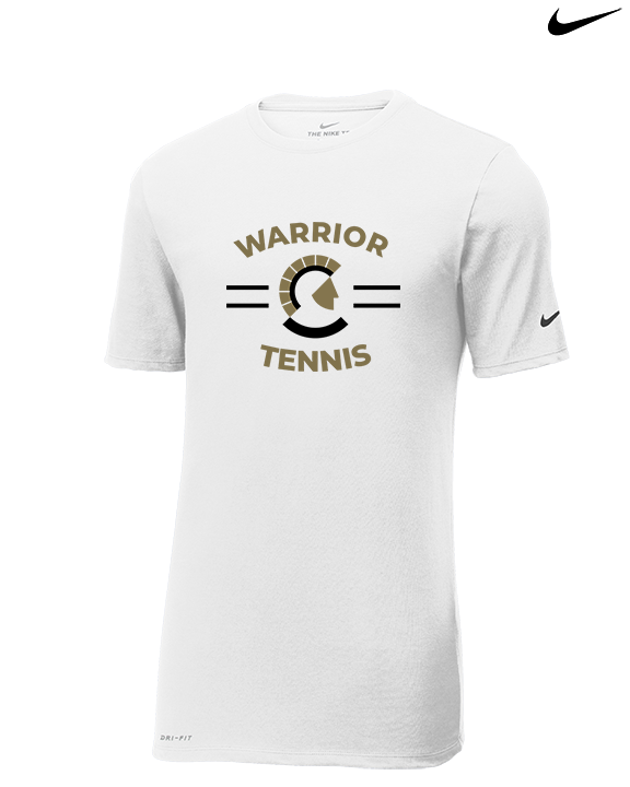 Army & Navy Academy Tennis Curve - Mens Nike Cotton Poly Tee