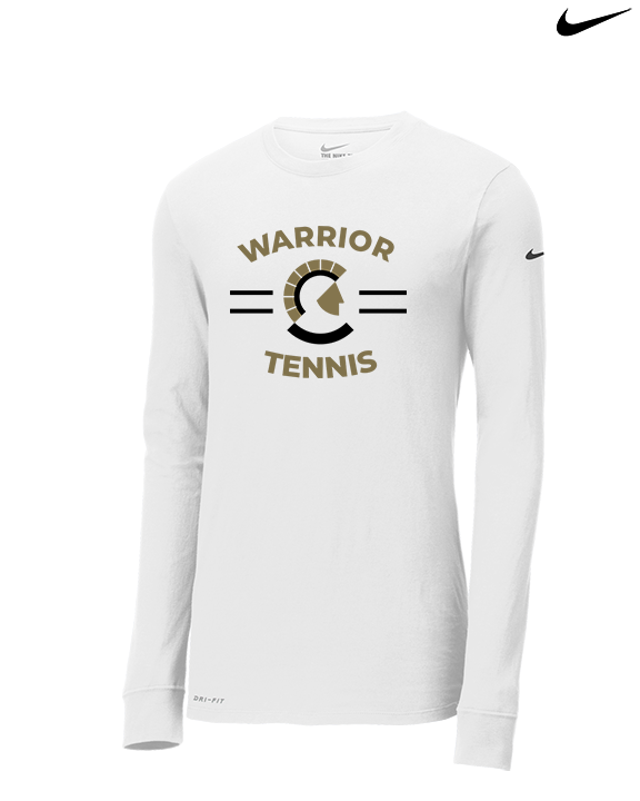 Army & Navy Academy Tennis Curve - Mens Nike Longsleeve