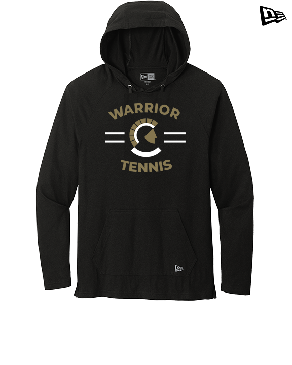 Army & Navy Academy Tennis Curve - New Era Tri-Blend Hoodie