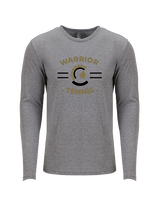 Army & Navy Academy Tennis Curve - Tri-Blend Long Sleeve