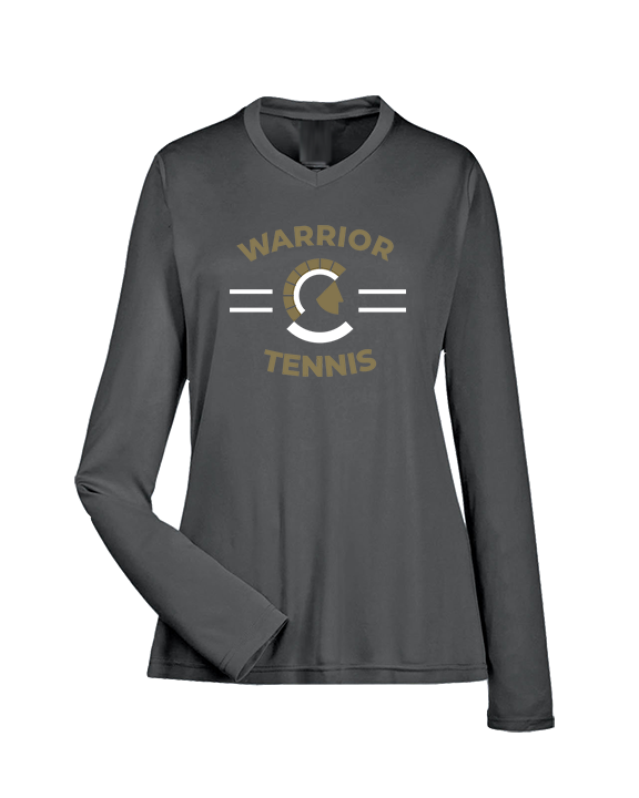 Army & Navy Academy Tennis Curve - Womens Performance Longsleeve