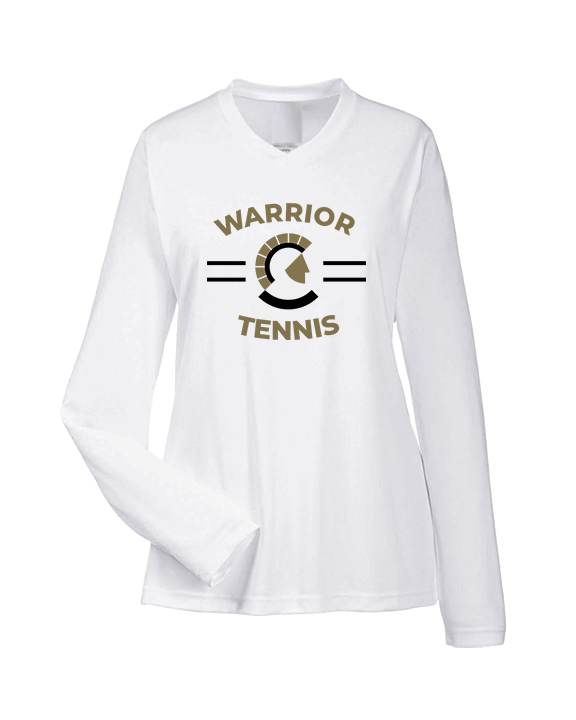 Army & Navy Academy Tennis Curve - Womens Performance Longsleeve