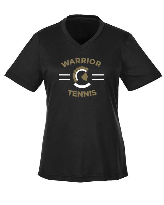 Army & Navy Academy Tennis Curve - Womens Performance Shirt