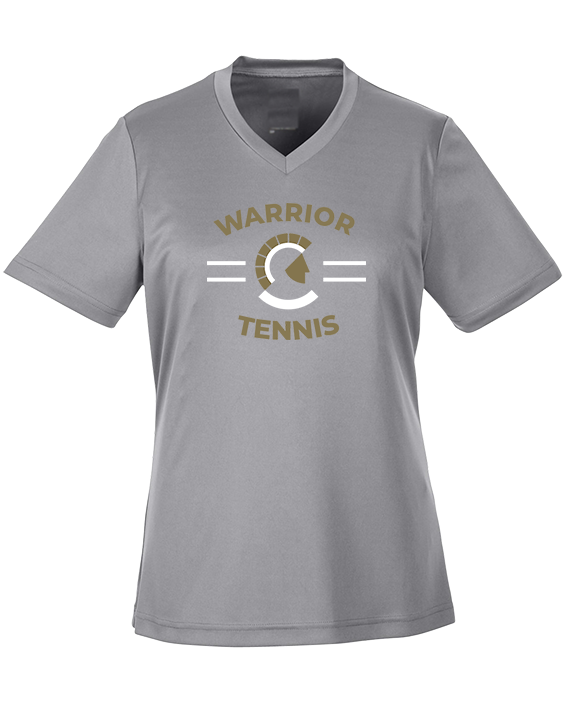 Army & Navy Academy Tennis Curve - Womens Performance Shirt