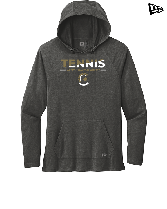 Army & Navy Academy Tennis Cut - New Era Tri-Blend Hoodie