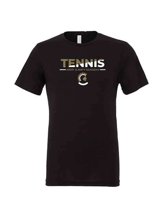 Army & Navy Academy Tennis Cut - Tri-Blend Shirt