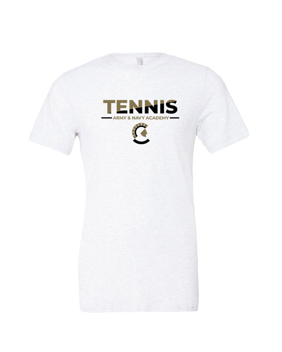 Army & Navy Academy Tennis Cut - Tri-Blend Shirt