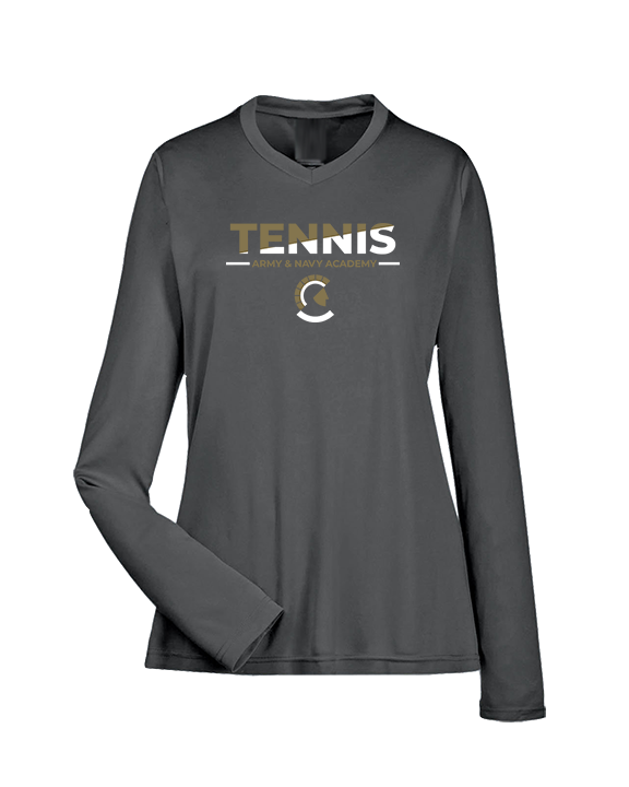 Army & Navy Academy Tennis Cut - Womens Performance Longsleeve