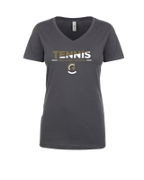 Army & Navy Academy Tennis Cut - Womens Vneck