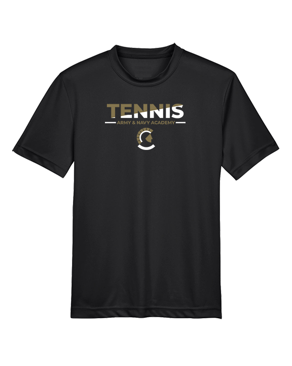 Army & Navy Academy Tennis Cut - Youth Performance Shirt