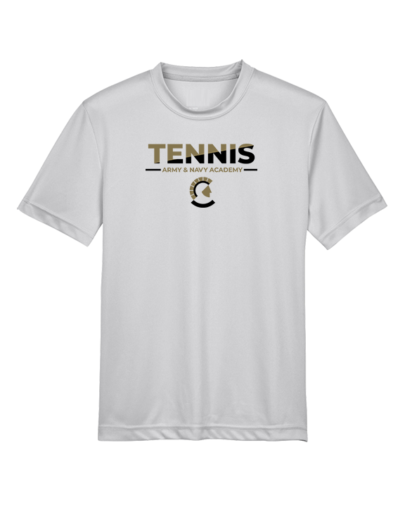 Army & Navy Academy Tennis Cut - Youth Performance Shirt