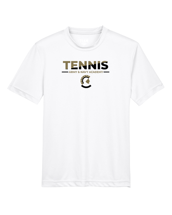 Army & Navy Academy Tennis Cut - Youth Performance Shirt