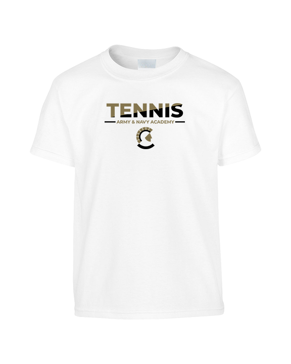 Army & Navy Academy Tennis Cut - Youth Shirt