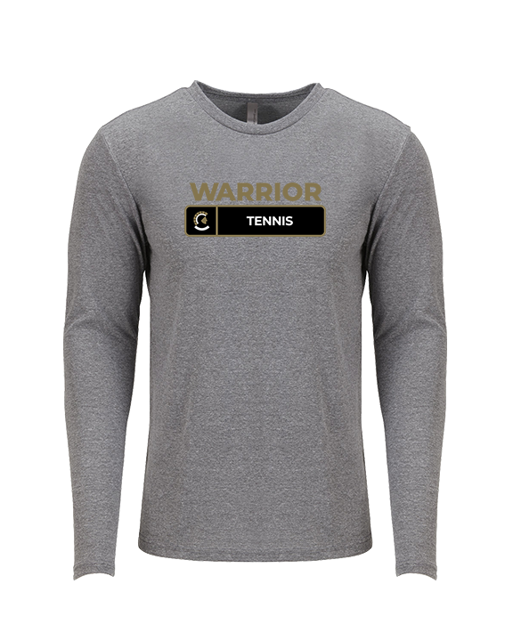 Army & Navy Academy Tennis Pennant - Tri-Blend Long Sleeve