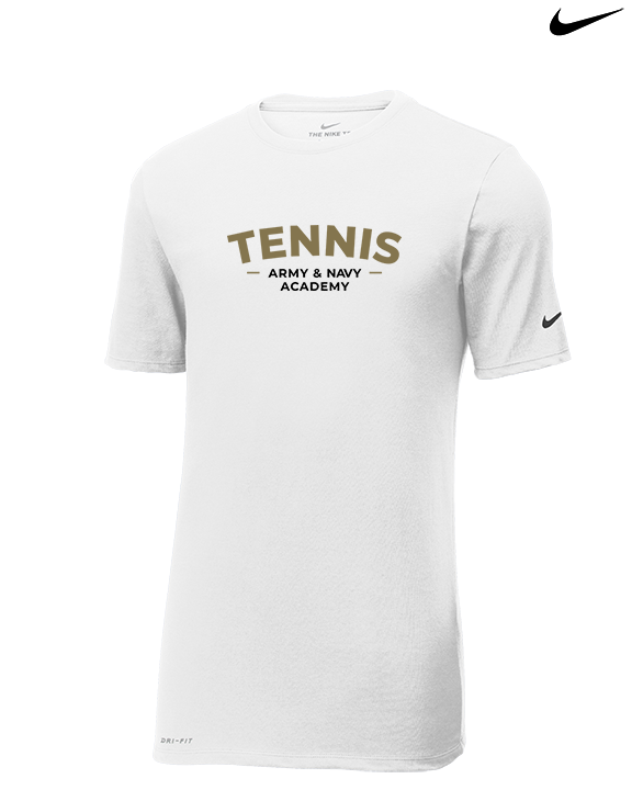 Army & Navy Academy Tennis Short - Mens Nike Cotton Poly Tee