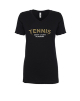 Army & Navy Academy Tennis Short - Womens Vneck