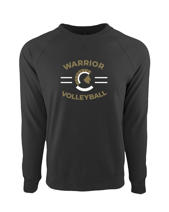 Army & Navy Academy Volleyball Curve - Crewneck Sweatshirt