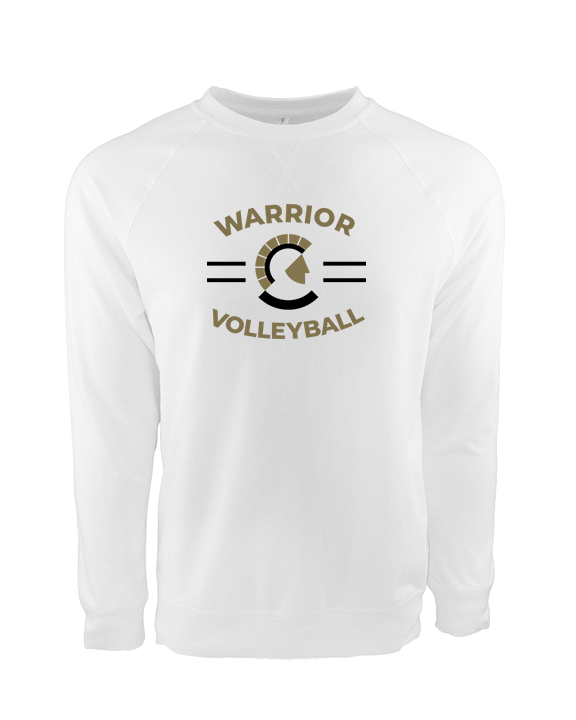 Army & Navy Academy Volleyball Curve - Crewneck Sweatshirt