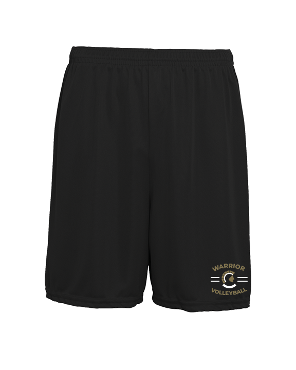 Army & Navy Academy Volleyball Curve - Mens 7inch Training Shorts