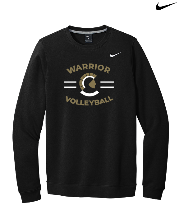 Army & Navy Academy Volleyball Curve - Mens Nike Crewneck