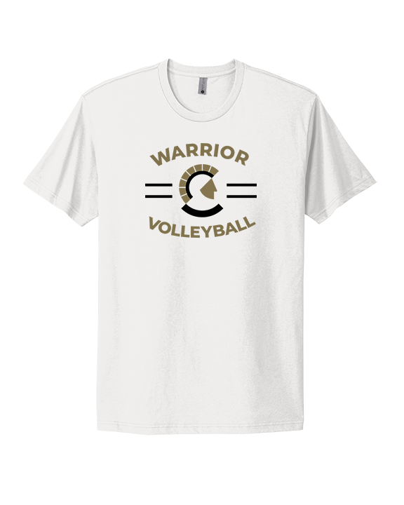 Army & Navy Academy Volleyball Curve - Mens Select Cotton T-Shirt