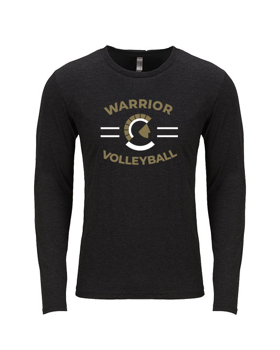 Army & Navy Academy Volleyball Curve - Tri-Blend Long Sleeve