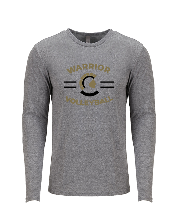 Army & Navy Academy Volleyball Curve - Tri-Blend Long Sleeve