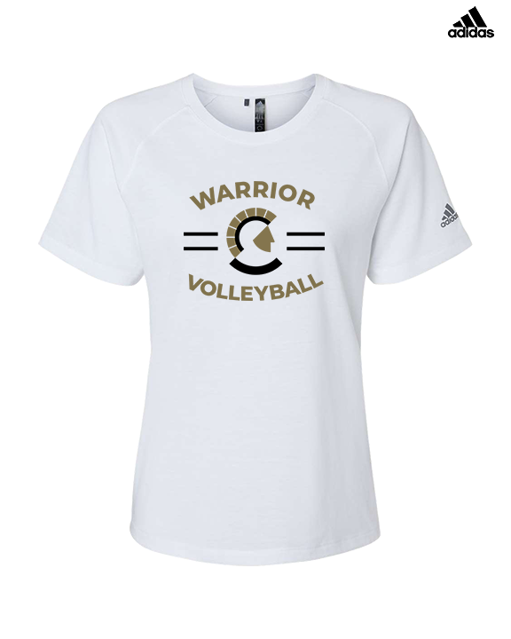 Army & Navy Academy Volleyball Curve - Womens Adidas Performance Shirt