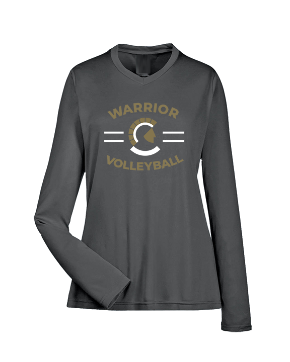 Army & Navy Academy Volleyball Curve - Womens Performance Longsleeve