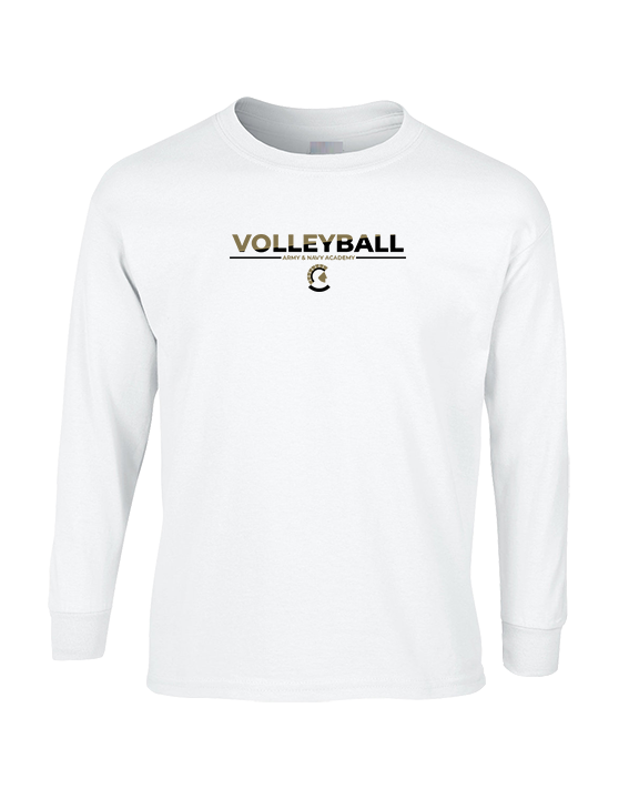Army & Navy Academy Volleyball Cut - Cotton Longsleeve