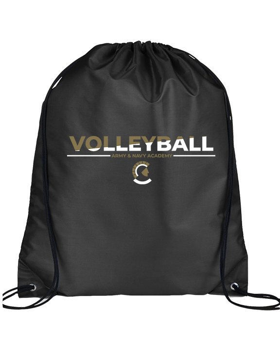 Army & Navy Academy Volleyball Cut - Drawstring Bag