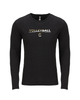 Army & Navy Academy Volleyball Cut - Tri-Blend Long Sleeve