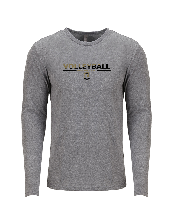 Army & Navy Academy Volleyball Cut - Tri-Blend Long Sleeve