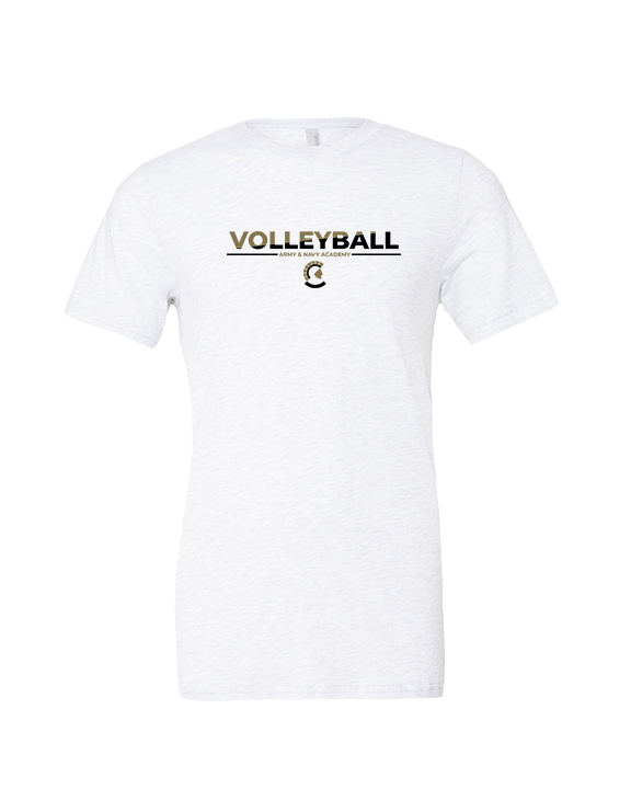 Army & Navy Academy Volleyball Cut - Tri-Blend Shirt