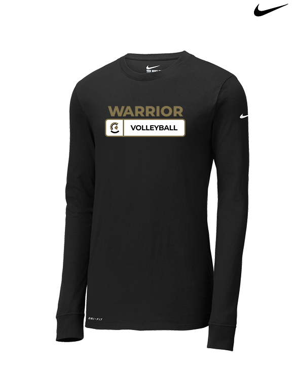 Army & Navy Academy Volleyball Pennant - Mens Nike Longsleeve