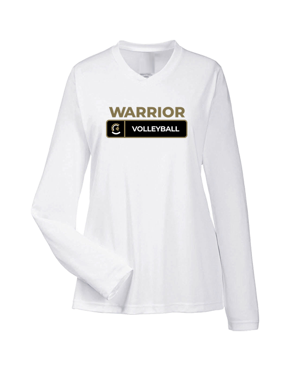 Army & Navy Academy Volleyball Pennant - Womens Performance Longsleeve