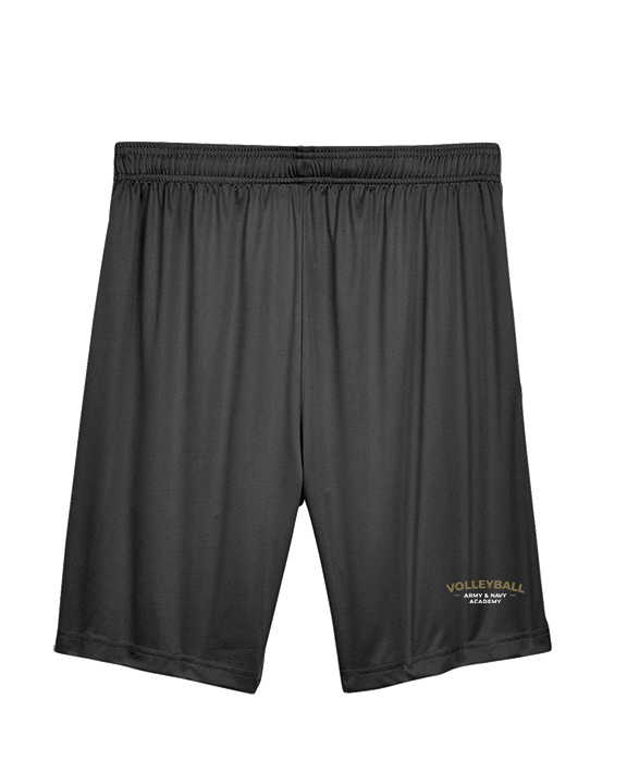 Army & Navy Academy Volleyball Short - Mens Training Shorts with Pockets