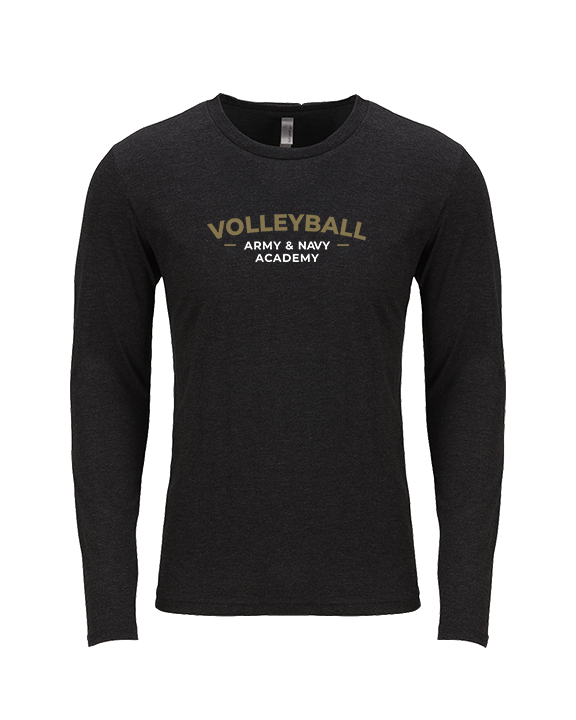 Army & Navy Academy Volleyball Short - Tri-Blend Long Sleeve