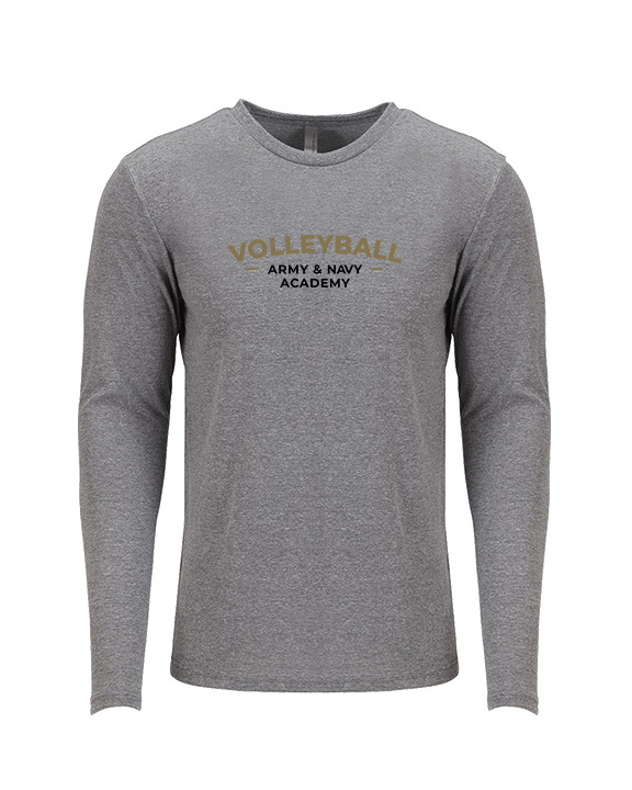 Army & Navy Academy Volleyball Short - Tri-Blend Long Sleeve