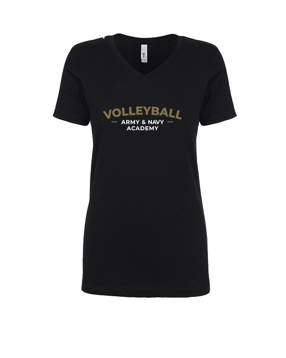 Army & Navy Academy Volleyball Short - Womens Vneck