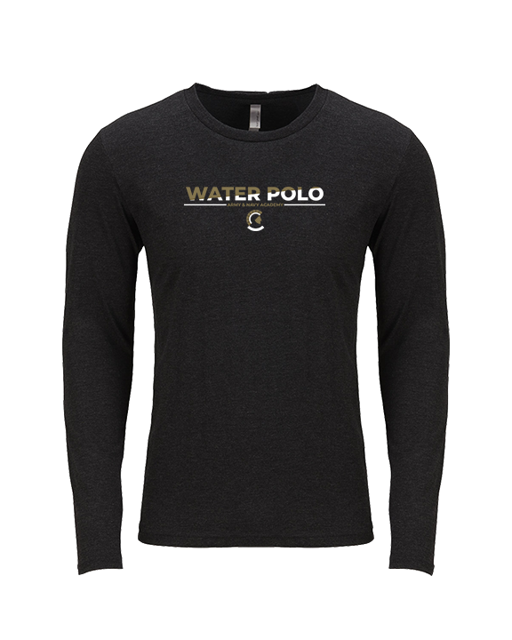 Army & Navy Academy Water Polo Cut - Tri-Blend Long Sleeve