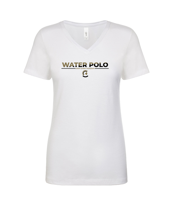 Army & Navy Academy Water Polo Cut - Womens Vneck